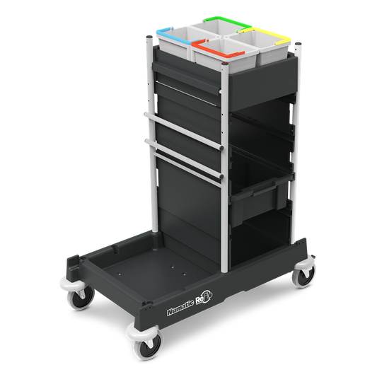 Numatic cleaning trolley SM0 (Reflo) without press set, without waste unit | Pack (1 piece)