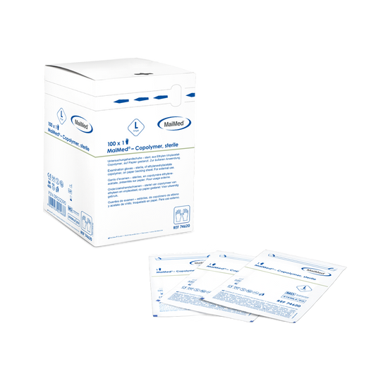 MaiMed copolymer sterile, disposable gloves