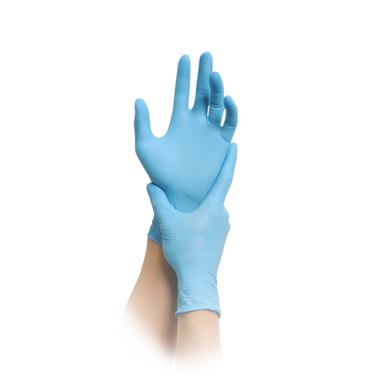 MaiMed-solution 100 latex-free gloves, blue, 100 pieces/box
