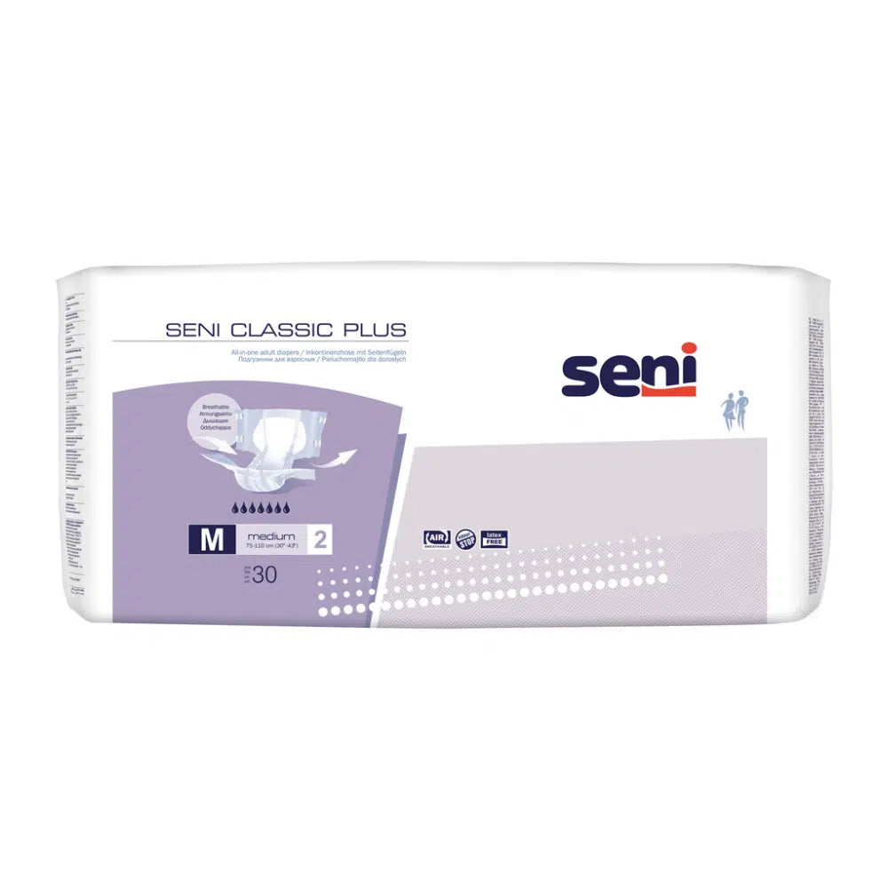Seni Breathable Adult Diapers - XL (30 Pieces) : : Health