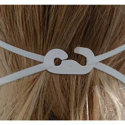 FFP2 respiratory mask, white, 10 pieces. / Box without valve, ear loops | Box (10 pieces)