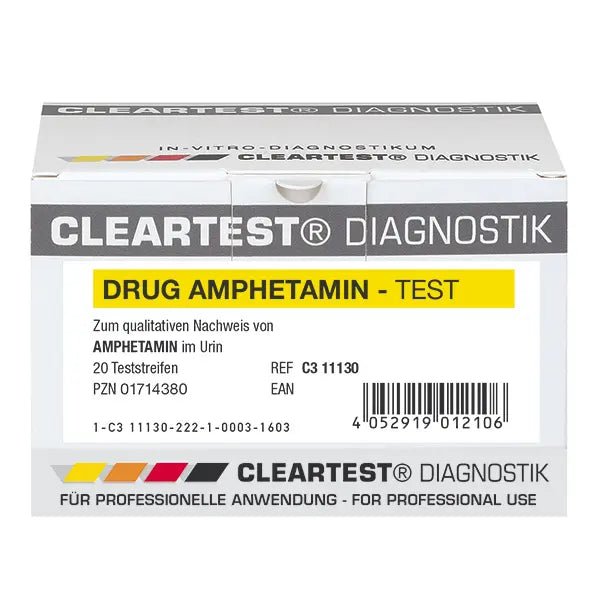 Cleartest Drug, Benzodiazepines, 300ng/ml Pack: 20 pieces | Pack (20 tests)