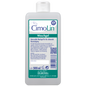 Eine weiße 500 ml Dr. Schnell CIMOLIN Spenderflaschen Hautreinigung von DR.SCHNELL GmbH & Co. KGaA mit grüner Kappe und deutschem Etikett - ideal für die sanfte Pflege und effektive Reinigung der Haut.