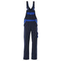 MASCOT® Monza dungarees, navy/grain blue