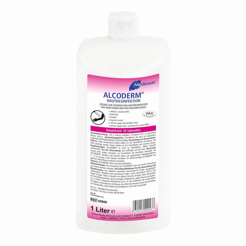 Alcoderm® skin disinfection, 1 L | Bottle (1 piece)