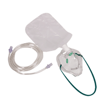 Oxygen Breathing Mask with Storage Pouch