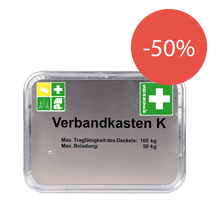 FW First Aid Kit K ALU, Empty, for DIN 14142