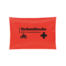Austria Orange First Aid Kit for Single-Track Vehicles in accordance with ÖNORM V 5100
