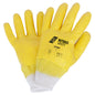 NITRAS nitrile gloves, natural color / yellow