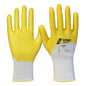 NITRAS nitrile gloves, white / yellow