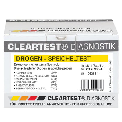 Cleartest drug saliva test ECO