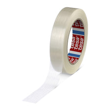 tesa 4590 Monofilament Adhesive Tape, White, 50 m x 25 mm