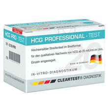 Cleartest HCG-Professional pregnancy test, pack: 20 tests | Pack (20 tests)