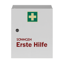 HEIDELBERG First Aid Cabinet, white, empty