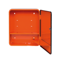HEIDELBERG City Style First Aid Cabinet, Orange, Empty