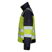 MASCOT® Genova winter jacket, hi-vis yellow/navy