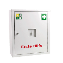 EUROSAFE First Aid Cabinet, Industrial Standard, White