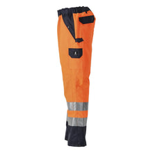MASCOT® Linz overtrousers, hi-vis orange/navy