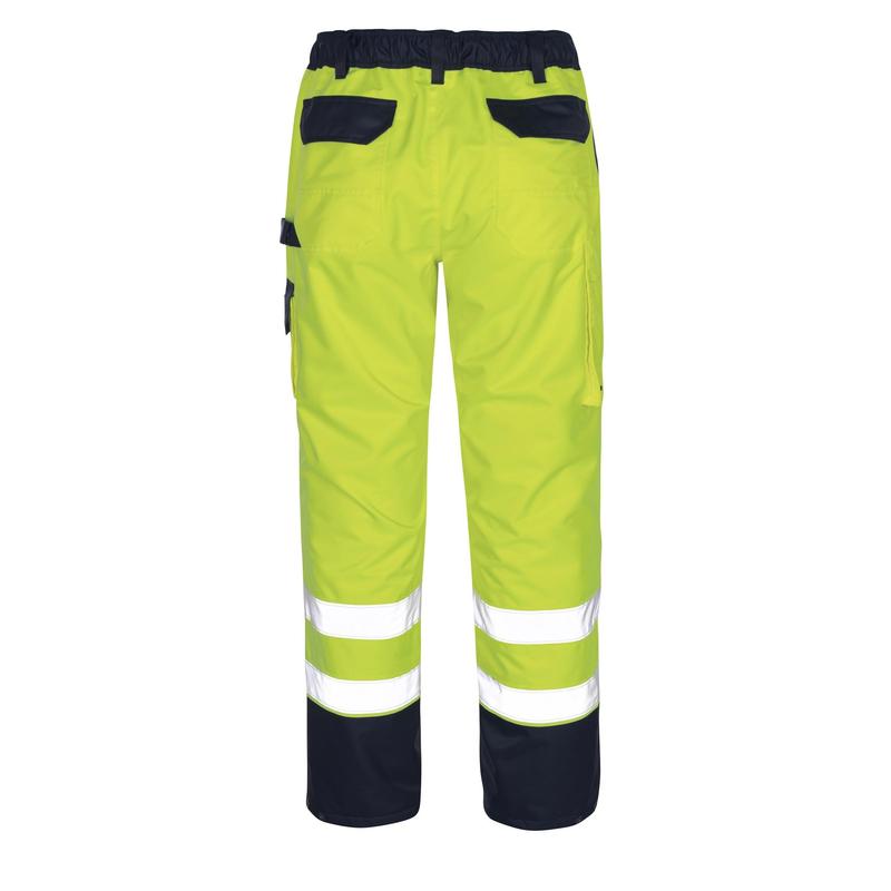MASCOT® Linz overtrousers, hi-vis yellow/navy