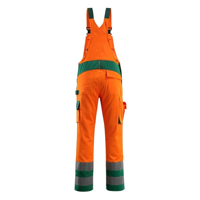 MASCOT® Barras dungarees, hi-vis orange/green