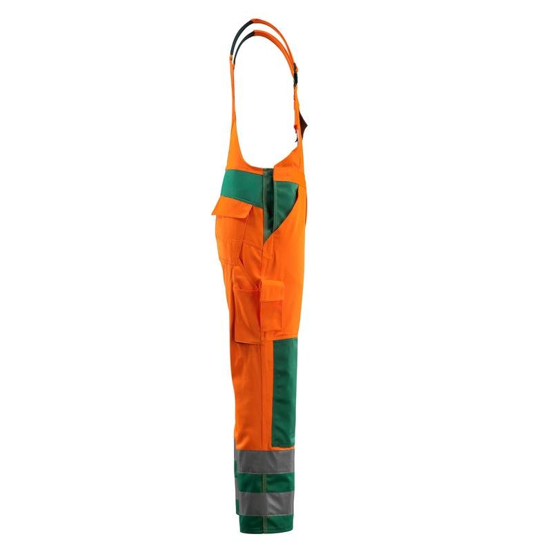 MASCOT® Barras dungarees, hi-vis orange/green