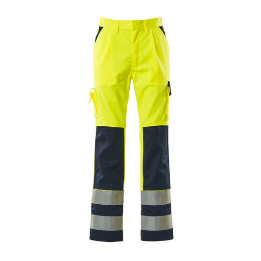 MASCOT® Olinda trousers, hi-vis yellow/navy