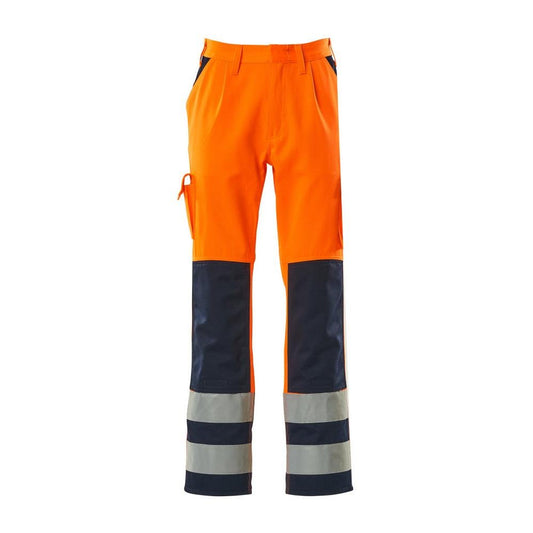 MASCOT® Olinda trousers, hi-vis orange/navy