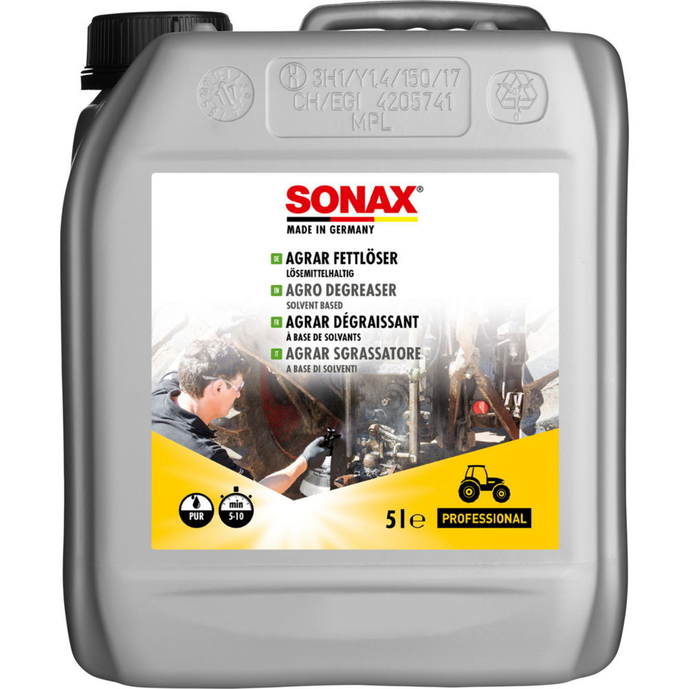 SONAX AGRAR Fettlöser lösemittelhaltig