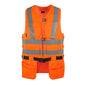 MASCOT® Yorkton tool vest, hi-vis orange