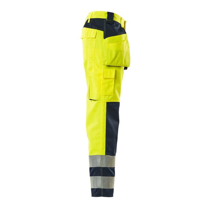 MASCOT® Almas craftsman trousers, hi-vis yellow/navy