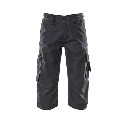 MASCOT® Limnos three-quarter length trousers, black-blue