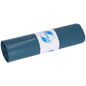 A rolled-up EMIL DEISS KG (GmbH + Co.) DEISS 10032 blue garbage bag roll (25 bags, 630x800x0.05 mm) with a "PREMIUM" label is depicted on a plain white background.