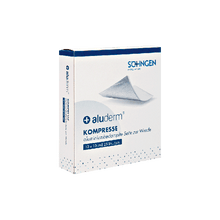 aluderm® Compress, pack of 25, 10 x 10 cm