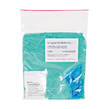 Small Disposable Protective Clothing Set with Lab Coat