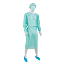 Small Disposable Protective Clothing Set with Lab Coat