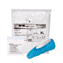 Disposable Protective Clothing Set, Large, with Coveralls