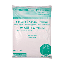 Disposable Apron, 75 x 125 cm, Pack of 100