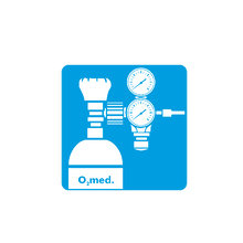 Single pictogram, 33 x 33 mm: Oxygen