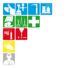 Single pictogram, 33 x 33 mm, Infusion