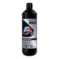 A black 1-liter bottle of DOMESTOS Professional Drain Cleaner Power Gel from Diversey Deutschland GmbH & Co. OHG with a blue-silver label - ideal as a powerful drain cleaner (unclogging) for the effective removal of blockages.