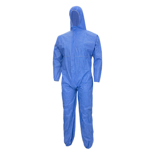 NITRAS POLYSAFE BASIC II, chemical protection overall, royal blue