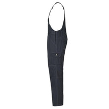 MASCOT® Newark dungarees, black-blue