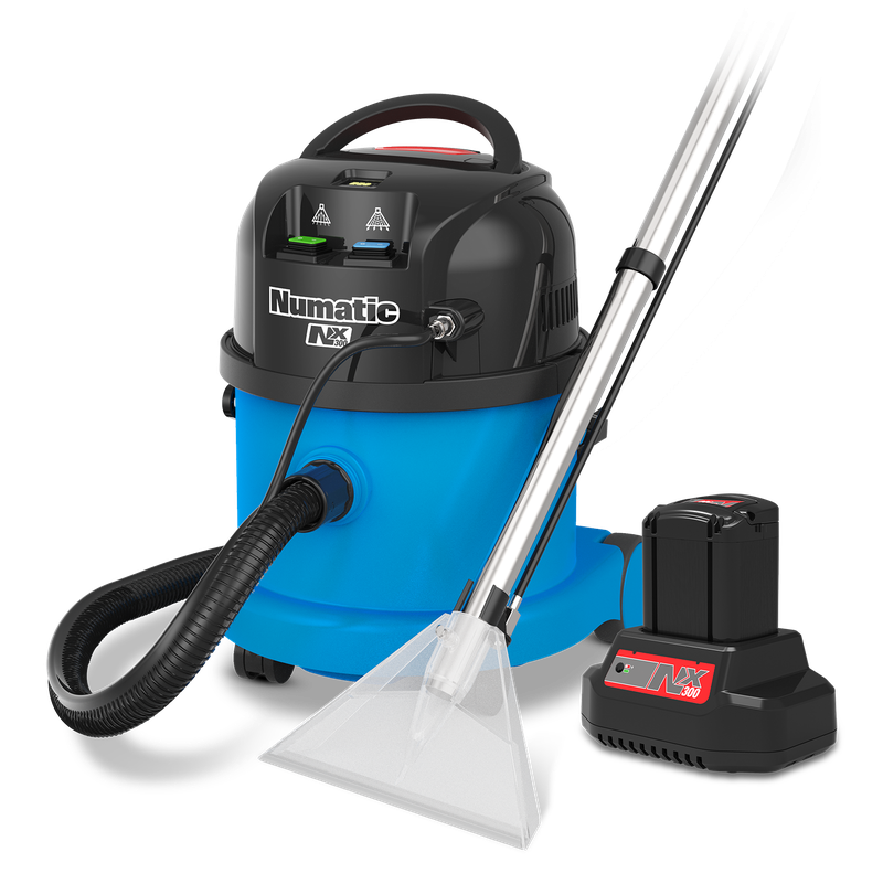 Numatic battery spray extraction device CTB370NX/1 Carpet, blue, accessory set A40B(B) | Pack (1 piece)
