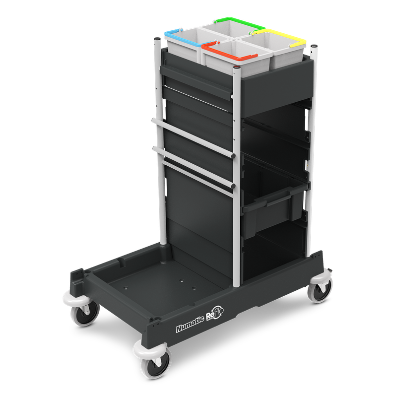 Numatic cleaning trolley SM0 (Reflo) without press set, without waste unit | Pack (1 piece)