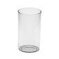 A Starpak 30 finger food cup, PS 60 ml, Ø 4 cm x 7.5 cm in clear glass is depicted upright against a plain white background.