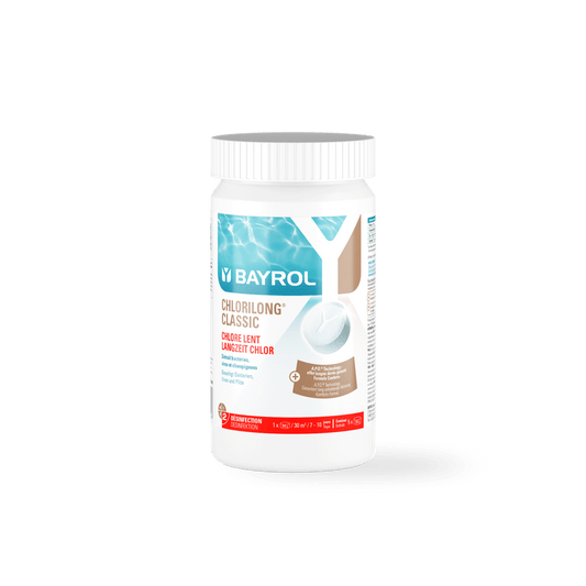 BAYROL Chlorilong® CLASSIC slow-dissolving chlorine tablets for pools