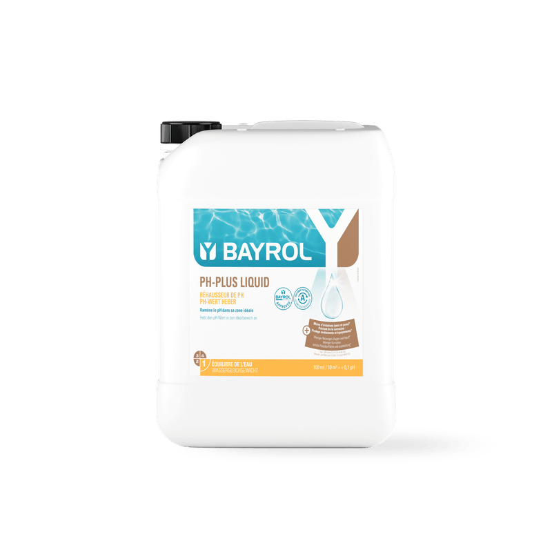 BAYROL pH-Plus liquid 20 L concentrate to increase the pH value for dosing systems
