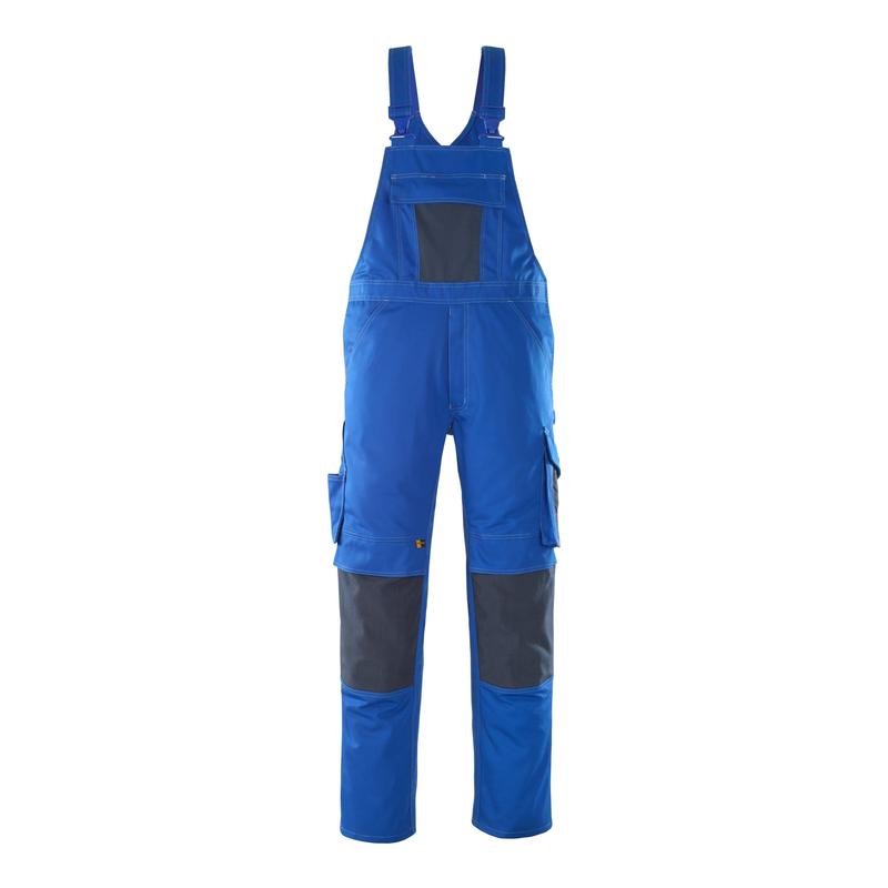 MASCOT® Leipzig dungarees, corn blue/black blue