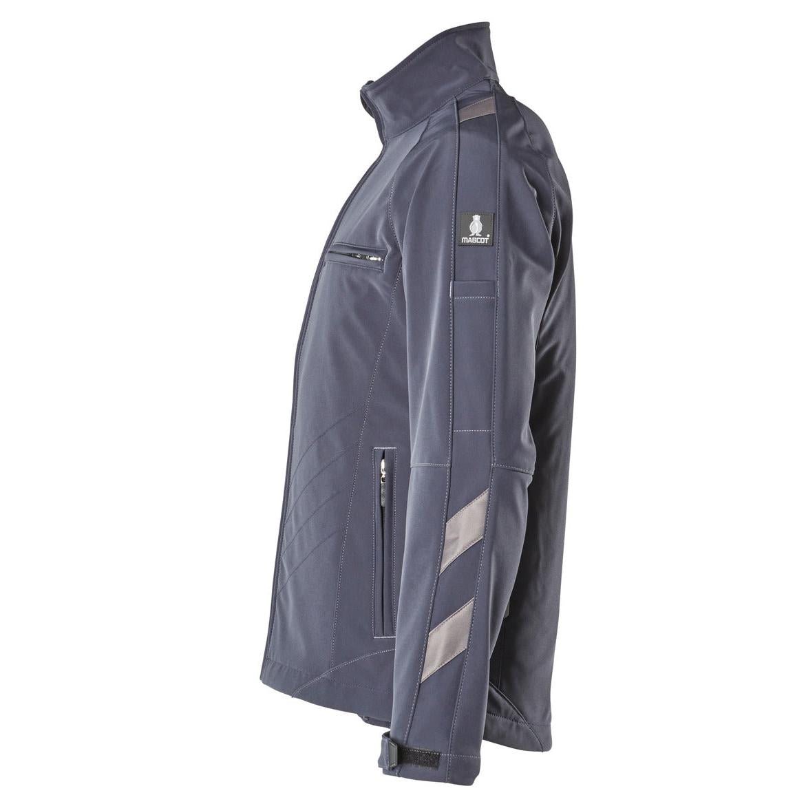 MASCOT® Dresden Soft Shell Jacket, black-blue
