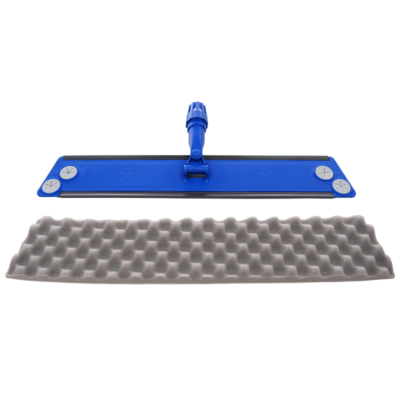 Numatic trapeze holder with soft pad